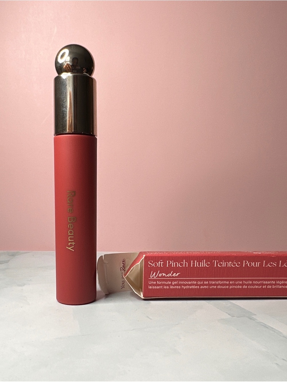 Rare Beauty Soft Pinch Tinted Lip Oil — Warm Pink